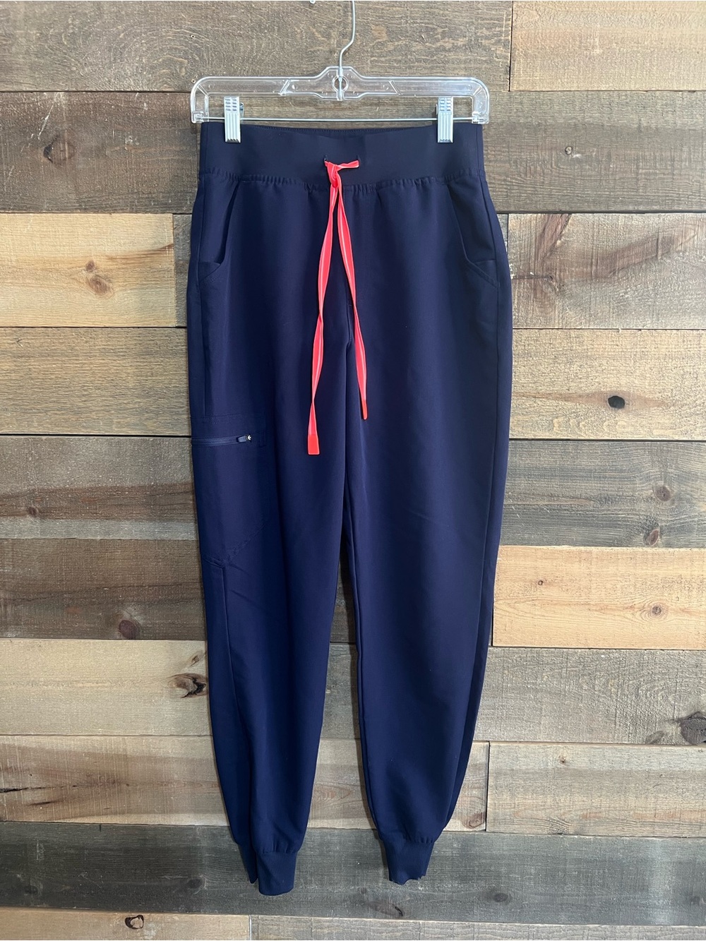 Women’s FIGS British Racing Navy Scrub Pants RARE Small